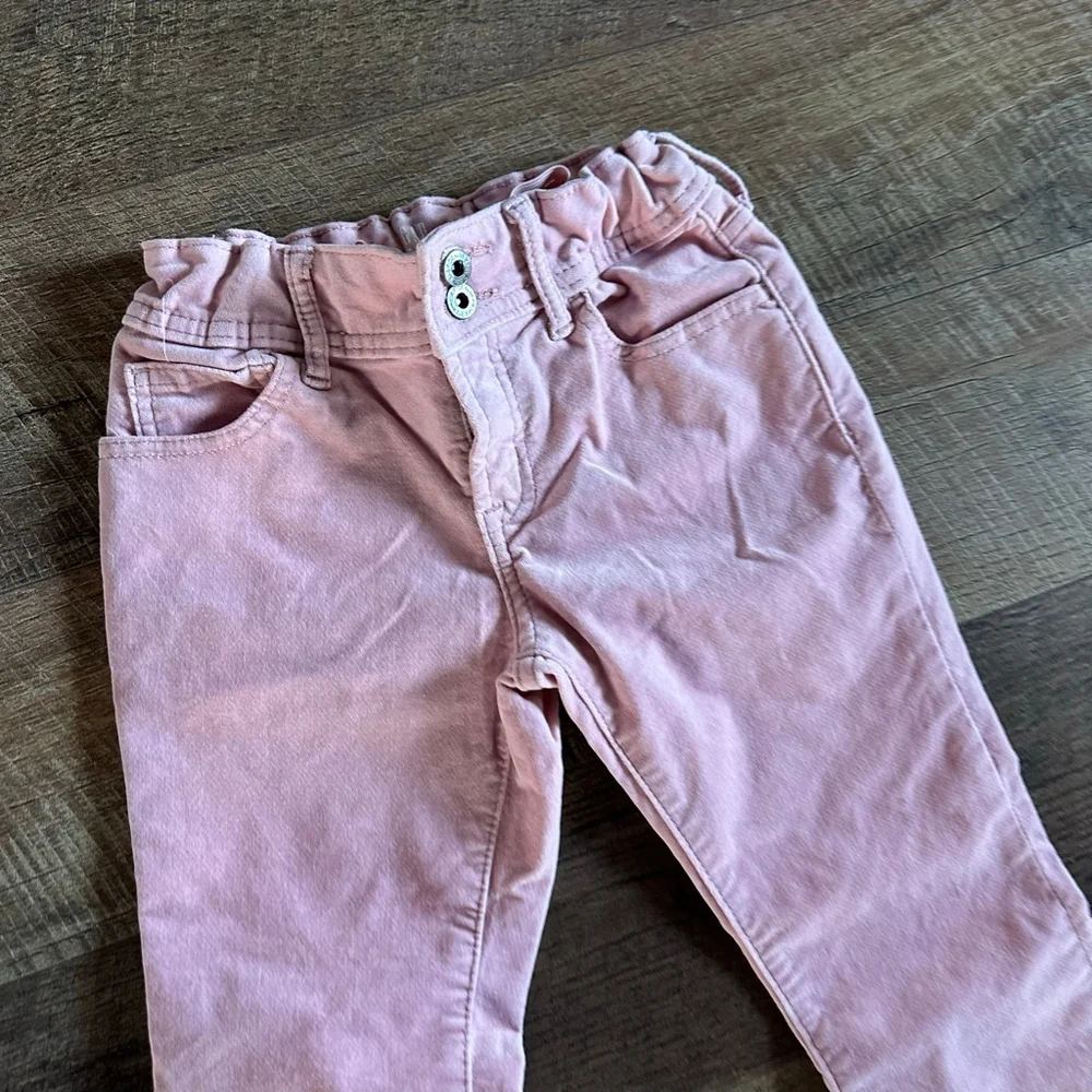 Girls GAP Pink Corduroy Bootcut Jeans Size 12
